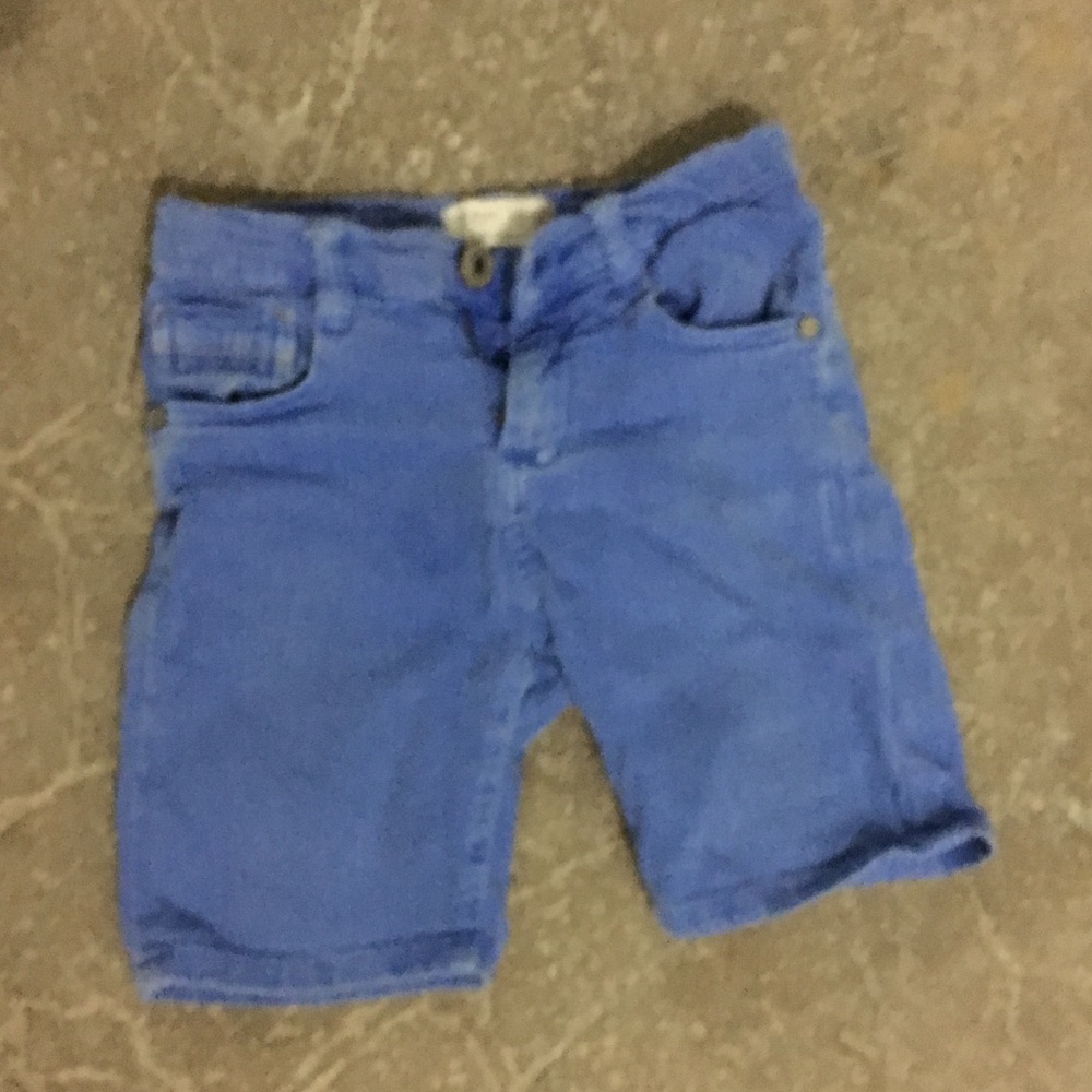 Blue jean shorts Zara size 5 110cm adjustable